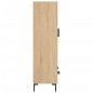vidaXL Aparador alto madera de ingeniería roble Sonoma 69,5x31x115 cm vidaXL Aparador alto madera de ingeniería roble Sonoma 69,5x31x115 cm