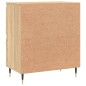 vidaXL Aparador de madera contrachapada roble Sonoma 60x35x70 cm vidaXL Aparador de madera contrachapada roble Sonoma 60x35x70 cm