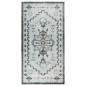 vidaXL Alfombra de exterior tejido plano verde y gris 80x150 cm vidaXL Alfombra de exterior tejido plano verde y gris 80x150 cm