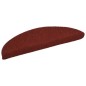 vidaXL Alfombrilla autoadhesiva de escalera 5 uds 56x17x3 cm roja vidaXL Alfombrilla autoadhesiva de escalera 5 uds 56x17x3 cm roja