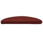 vidaXL Alfombrilla autoadhesiva de escalera 5 uds 56x17x3 cm roja vidaXL Alfombrilla autoadhesiva de escalera 5 uds 56x17x3 cm roja