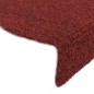 vidaXL Alfombrilla autoadhesiva de escalera 5 uds 56x17x3 cm roja vidaXL Alfombrilla autoadhesiva de escalera 5 uds 56x17x3 cm roja