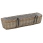 vidaXL Jardinera de balcón 2 uds mimbre con forro de PE 80 cm vidaXL Jardinera de balcón 2 uds mimbre con forro de PE 80 cm