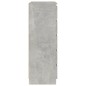 vidaXL Cajonera de madera contrachapada gris hormigón 60x36x103 cm vidaXL Cajonera de madera contrachapada gris hormigón 60x36x103 cm