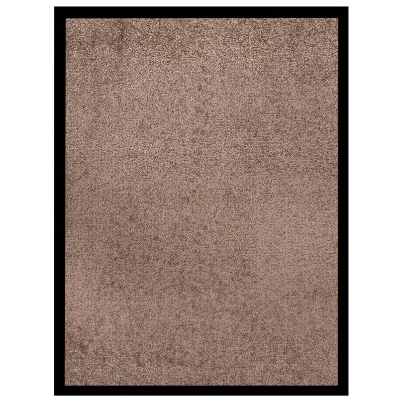 vidaXL Felpudo marrón 40x60 cm vidaXL Felpudo marrón 40x60 cm