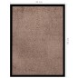 vidaXL Felpudo marrón 40x60 cm vidaXL Felpudo marrón 40x60 cm