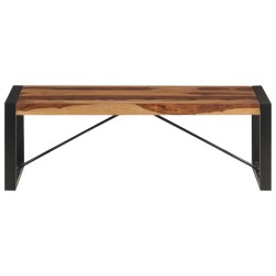 vidaXL Mesa de centro 120x60x40 cm madera maciza de sheesham