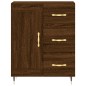 vidaXL Aparador de madera de ingeniería marrón roble 69,5x34x90 cm vidaXL Aparador de madera de ingeniería marrón roble 69,5x34x90 cm