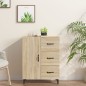vidaXL Aparador de madera de ingeniería roble Sonoma 69,5x34x90 cm vidaXL Aparador de madera de ingeniería roble Sonoma 69,5x34x90 cm