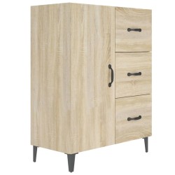 vidaXL Aparador de madera de ingeniería roble Sonoma 69,5x34x90 cm