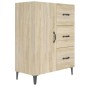 vidaXL Aparador de madera de ingeniería roble Sonoma 69,5x34x90 cm vidaXL Aparador de madera de ingeniería roble Sonoma 69,5x34x90 cm