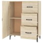 vidaXL Aparador de madera de ingeniería roble Sonoma 69,5x34x90 cm vidaXL Aparador de madera de ingeniería roble Sonoma 69,5x34x90 cm