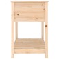 vidaXL Jardinera con estante de madera maciza de pino 111,5x54x81 cm vidaXL Jardinera con estante de madera maciza de pino 111,5x54x81 cm
