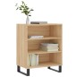 vidaXL Aparador madera de ingeniería roble Sonoma 57x35x70 cm