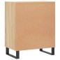 vidaXL Aparador madera de ingeniería roble Sonoma 57x35x70 cm