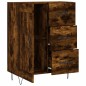 vidaXL Aparador de madera de ingeniería roble ahumado 69,5x34x90 cm vidaXL Aparador de madera de ingeniería roble ahumado 69,5x34x90 cm