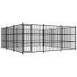 vidaXL Perrera de exterior 450x450x185 cm vidaXL Perrera de exterior 450x450x185 cm