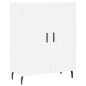 vidaXL Aparador alto madera contrachapada blanco 69,5x34x180 cm vidaXL Aparador alto madera contrachapada blanco 69,5x34x180 cm