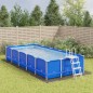 vidaXL Tapiz de suelo piscina geotextil poliéster gris claro 750x370cm vidaXL Tapiz de suelo piscina geotextil poliéster gris claro 750x370cm