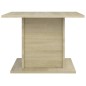 vidaXL Mesa de centro madera ingeniería roble Sonoma 55,5x55,5x40 cm vidaXL Mesa de centro madera ingeniería roble Sonoma 55,5x55,5x40 cm