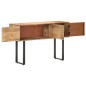 vidaXL Aparador de madera maciza de mango 116x35x75 cm vidaXL Aparador de madera maciza de mango 116x35x75 cm
