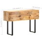 vidaXL Aparador de madera maciza de mango 116x35x75 cm vidaXL Aparador de madera maciza de mango 116x35x75 cm