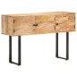 vidaXL Aparador de madera maciza de mango 116x35x75 cm vidaXL Aparador de madera maciza de mango 116x35x75 cm