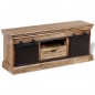 vidaXL Mueble para la televisión de madera maciza mango 110x30x45 cm vidaXL Mueble para la televisión de madera maciza mango 110x30x45 cm