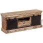 vidaXL Mueble para la televisión de madera maciza mango 110x30x45 cm vidaXL Mueble para la televisión de madera maciza mango 110x30x45 cm