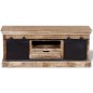 vidaXL Mueble para la televisión de madera maciza mango 110x30x45 cm vidaXL Mueble para la televisión de madera maciza mango 110x30x45 cm