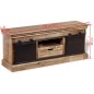 vidaXL Mueble para la televisión de madera maciza mango 110x30x45 cm vidaXL Mueble para la televisión de madera maciza mango 110x30x45 cm