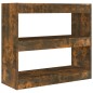 vidaXL Estantería/divisor de espacios color roble ahumado 80x30x72 cm vidaXL Estantería/divisor de espacios color roble ahumado 80x30x72 cm