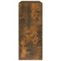 vidaXL Estantería/divisor de espacios color roble ahumado 80x30x72 cm vidaXL Estantería/divisor de espacios color roble ahumado 80x30x72 cm