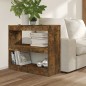 vidaXL Estantería/divisor de espacios color roble ahumado 80x30x72 cm vidaXL Estantería/divisor de espacios color roble ahumado 80x30x72 cm