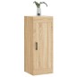 vidaXL Armario de pared madera ingeniería roble Sonoma 34,5x34x90 cm vidaXL Armario de pared madera ingeniería roble Sonoma 34,5x34x90 cm