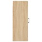 vidaXL Armario de pared madera ingeniería roble Sonoma 34,5x34x90 cm vidaXL Armario de pared madera ingeniería roble Sonoma 34,5x34x90 cm