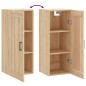 vidaXL Armario de pared madera ingeniería roble Sonoma 34,5x34x90 cm vidaXL Armario de pared madera ingeniería roble Sonoma 34,5x34x90 cm