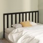 vidaXL Cabecero de cama madera maciza de pino negro 186x4x100 cm vidaXL Cabecero de cama madera maciza de pino negro 186x4x100 cm
