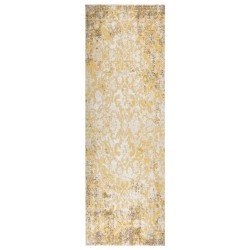 vidaXL Alfombra de exterior de tejido plano amarillo 80x250 cm 