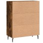 vidaXL Aparador de madera de ingeniería roble ahumado 69,5x34x90 cm vidaXL Aparador de madera de ingeniería roble ahumado 69,5x34x90 cm