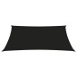 vidaXL Toldo de vela rectangular tela Oxford negro 3,5x4,5 m vidaXL Toldo de vela rectangular tela Oxford negro 3,5x4,5 m