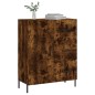 vidaXL Aparador de madera de ingeniería roble ahumado 69,5x34x90 cm vidaXL Aparador de madera de ingeniería roble ahumado 69,5x34x90 cm