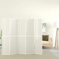 vidaXL Biombo plegable con 5 paneles estilo japonés blanco 200x170 cm vidaXL Biombo plegable con 5 paneles estilo japonés blanco 200x170 cm
