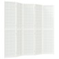 vidaXL Biombo plegable con 5 paneles estilo japonés blanco 200x170 cm vidaXL Biombo plegable con 5 paneles estilo japonés blanco 200x170 cm