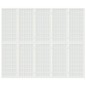 vidaXL Biombo plegable con 5 paneles estilo japonés blanco 200x170 cm vidaXL Biombo plegable con 5 paneles estilo japonés blanco 200x170 cm