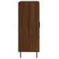 vidaXL Aparador de madera de ingeniería marrón roble 69,5x34x90 cm vidaXL Aparador de madera de ingeniería marrón roble 69,5x34x90 cm