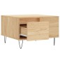 vidaXL Mesa de centro madera contrachapada roble Sonoma 55x55x36,5 cm vidaXL Mesa de centro madera contrachapada roble Sonoma 55x55x36,5 cm