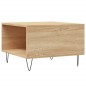vidaXL Mesa de centro madera contrachapada roble Sonoma 55x55x36,5 cm vidaXL Mesa de centro madera contrachapada roble Sonoma 55x55x36,5 cm