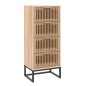 vidaXL Aparador alto madera contrachapada 40x30x95 cm vidaXL Aparador alto madera contrachapada 40x30x95 cm