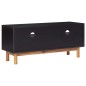 vidaXL Mueble para TV de madera maciza de acacia y MDF 100x35x45 cm vidaXL Mueble para TV de madera maciza de acacia y MDF 100x35x45 cm